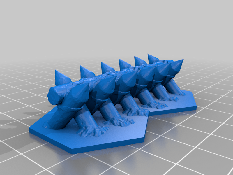 Gloomhaven Obstacle Spikes 2-hex gap fixed