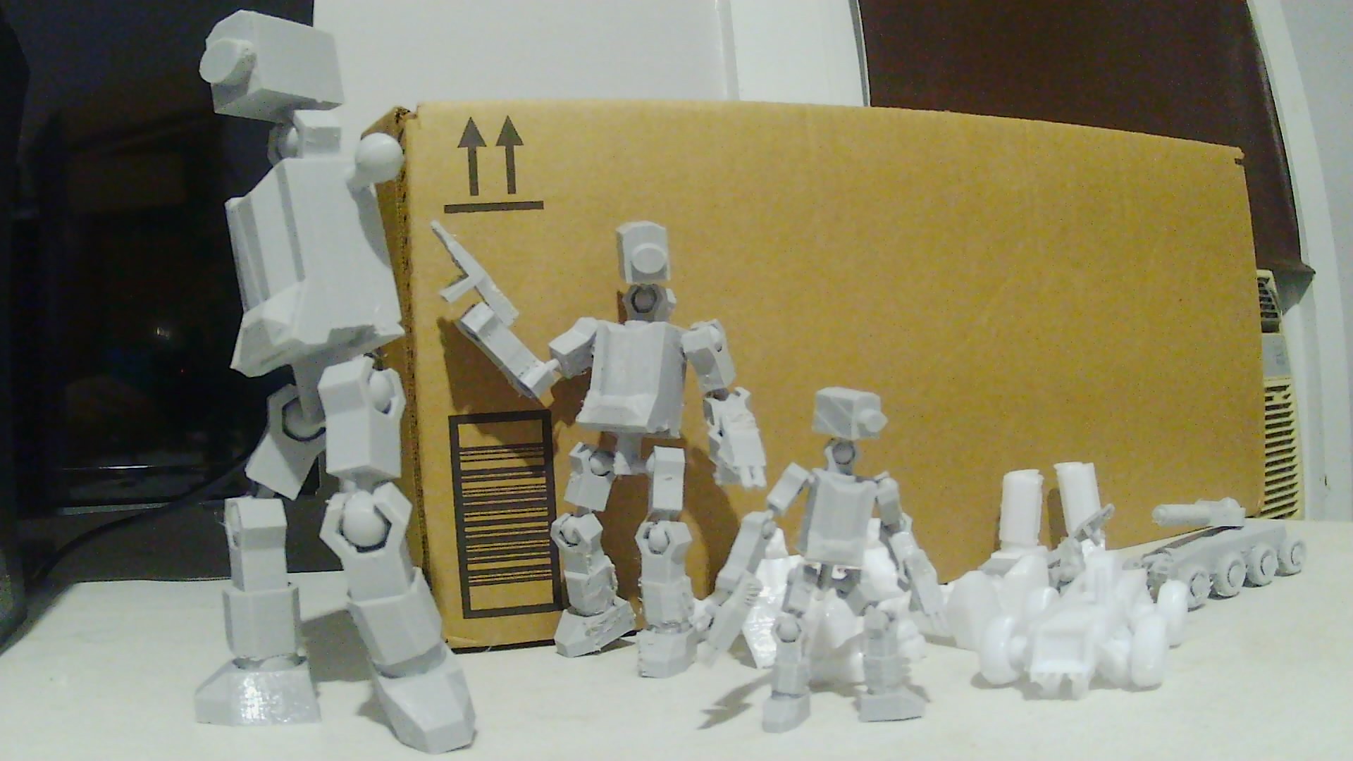 Articulated Robot Action Figure