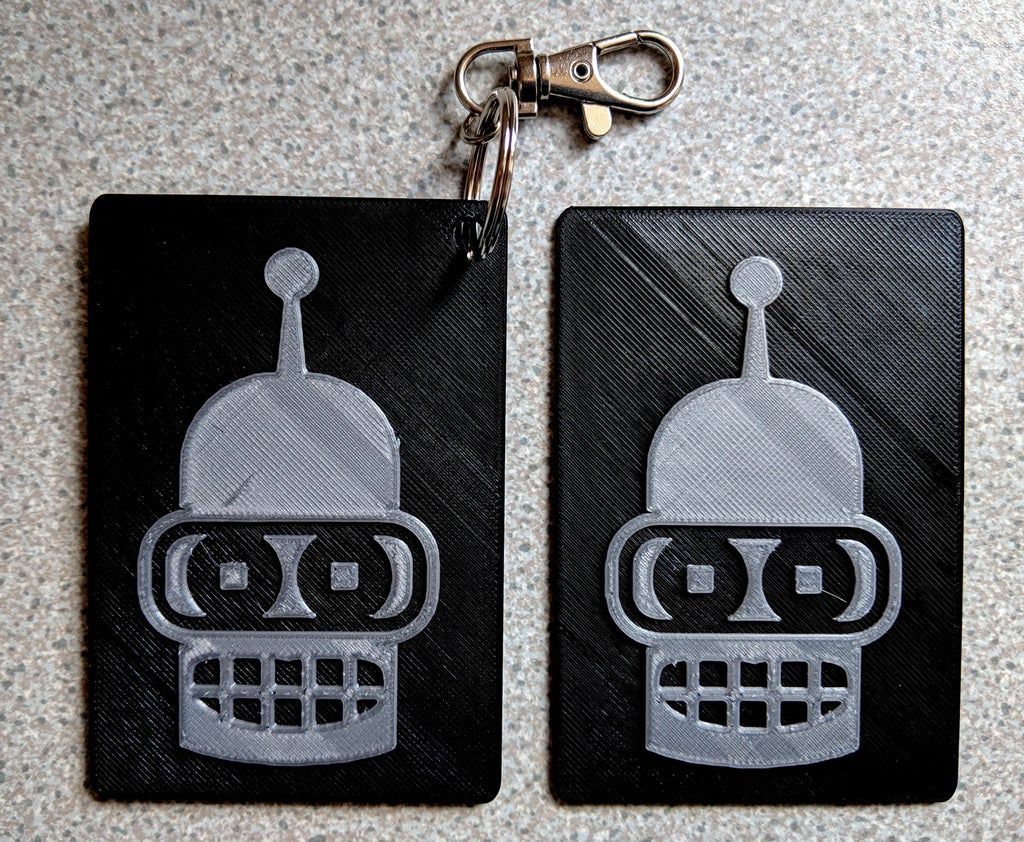 Bender Keyring & Fridge Magnet