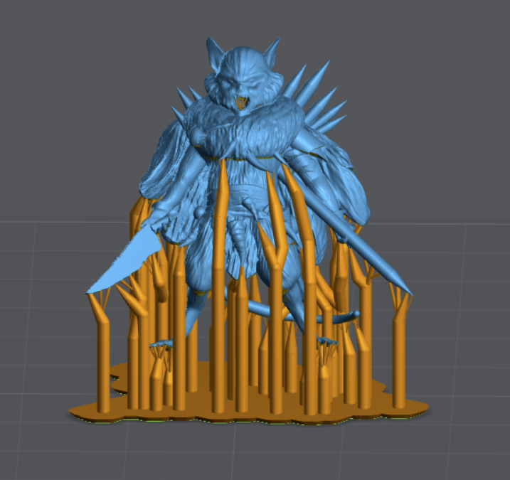 Gloomhaven Vermling Raider (Resin pre-supported and back-adjusted version)