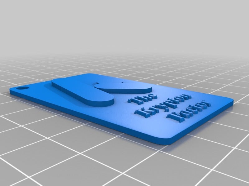 The Krypton Factor Fridge Magnet & Keyring — miniatura 3