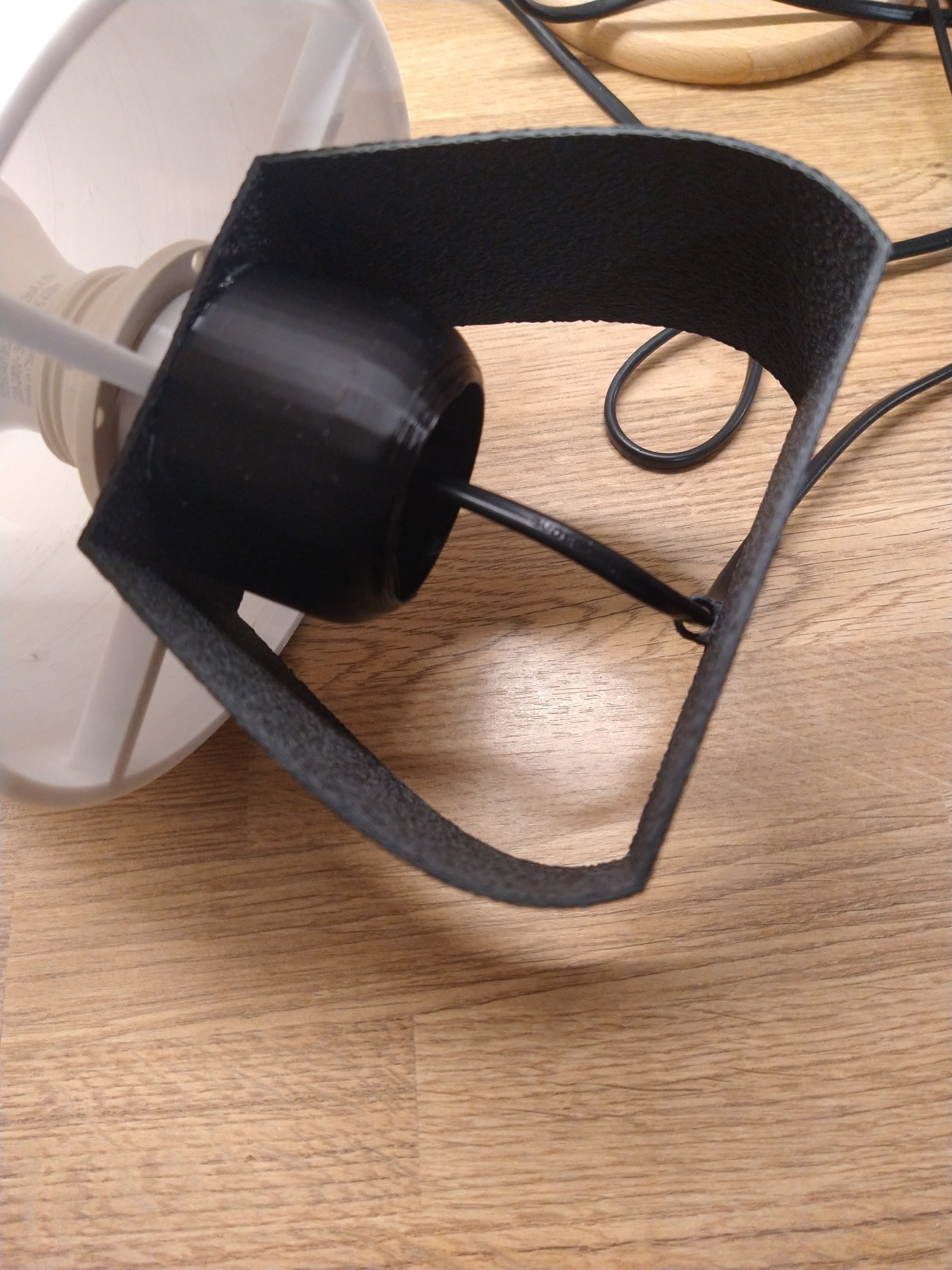 E27 bulb mount cover
