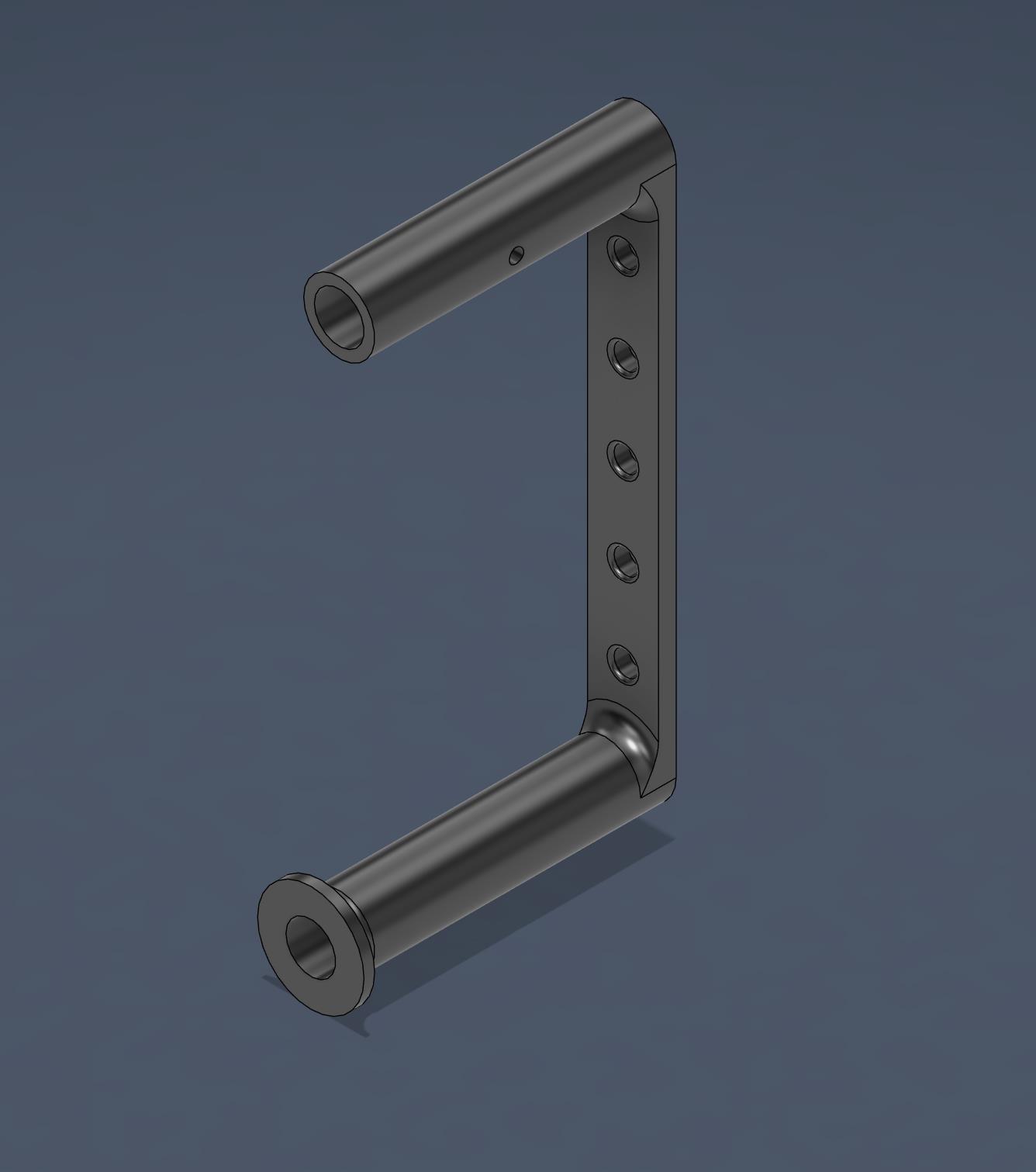 Spool Holder with Filament Guide for Storage Racks M6 25mm