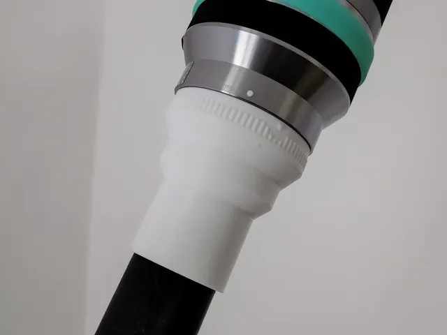 Sony E-mount to vacuum hose adapter