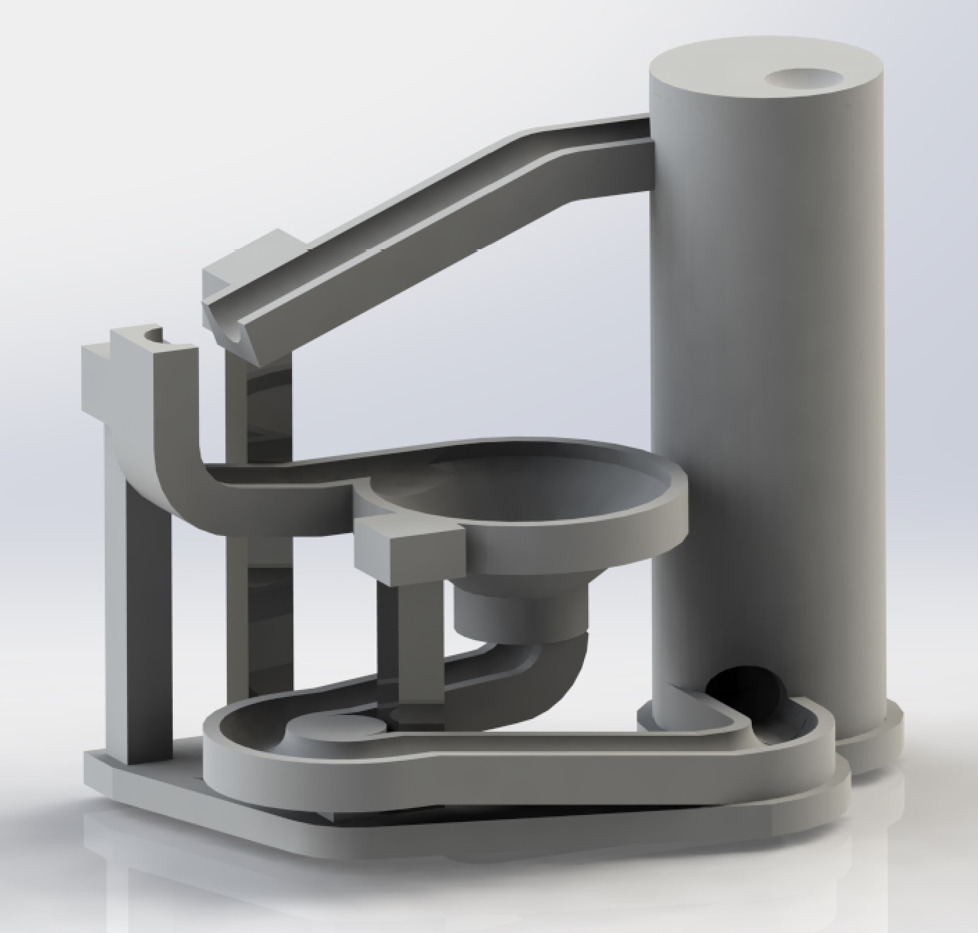 Mechanical marbel machine