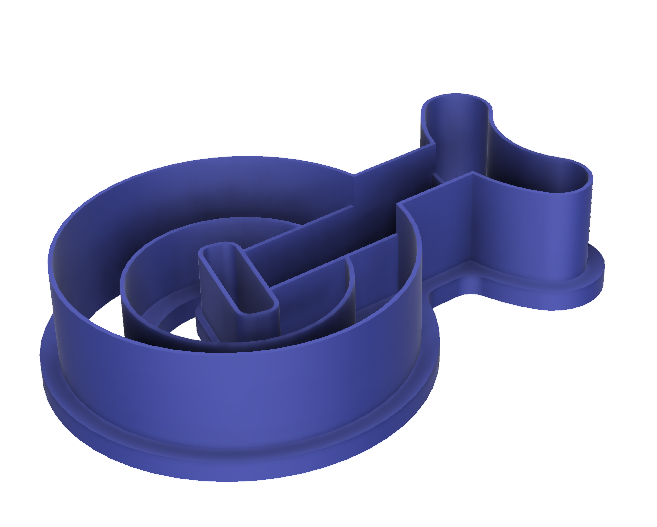 Unicycle Cookie Cutter 2.0