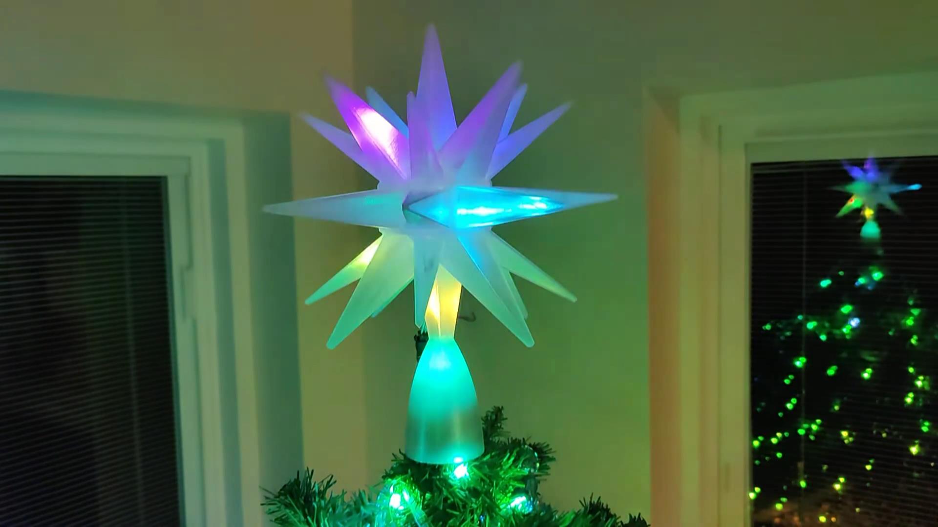 26 Point Christmas Star Tree Topper