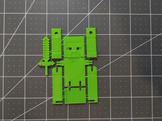 Minecraft Steve Kit Card by kth0 | Download free STL model | Printables.com