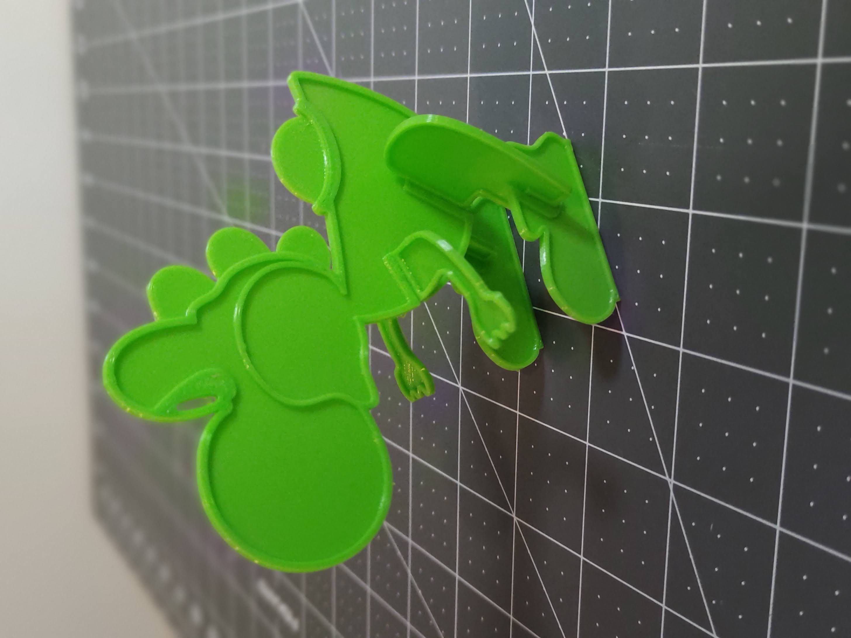 Miniatura 2 do modelo 3D Yoshi Kit Card