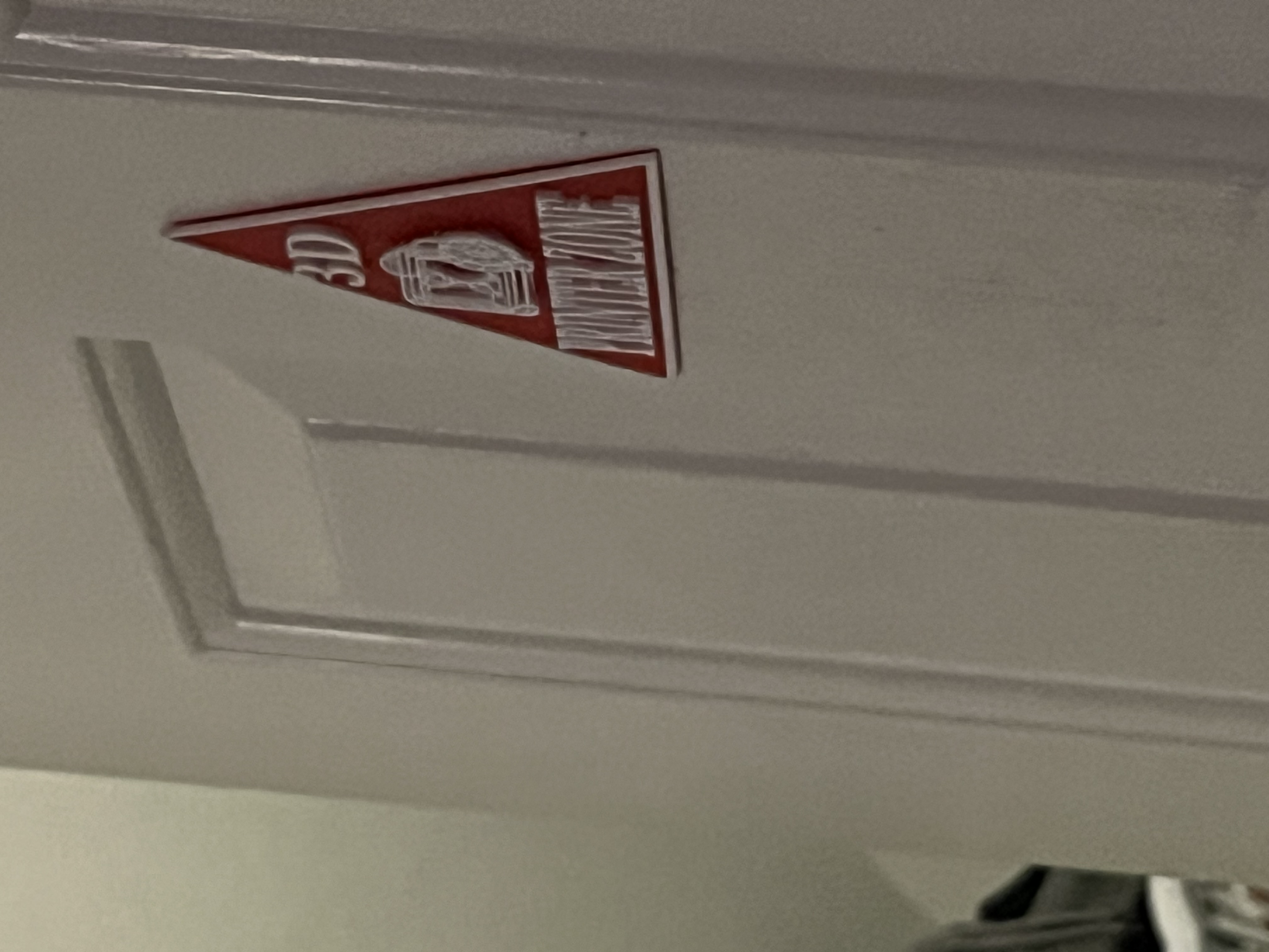 3d printer zone sign — miniatura 3