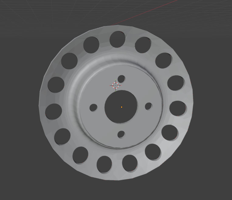 Keychain wheels disk default