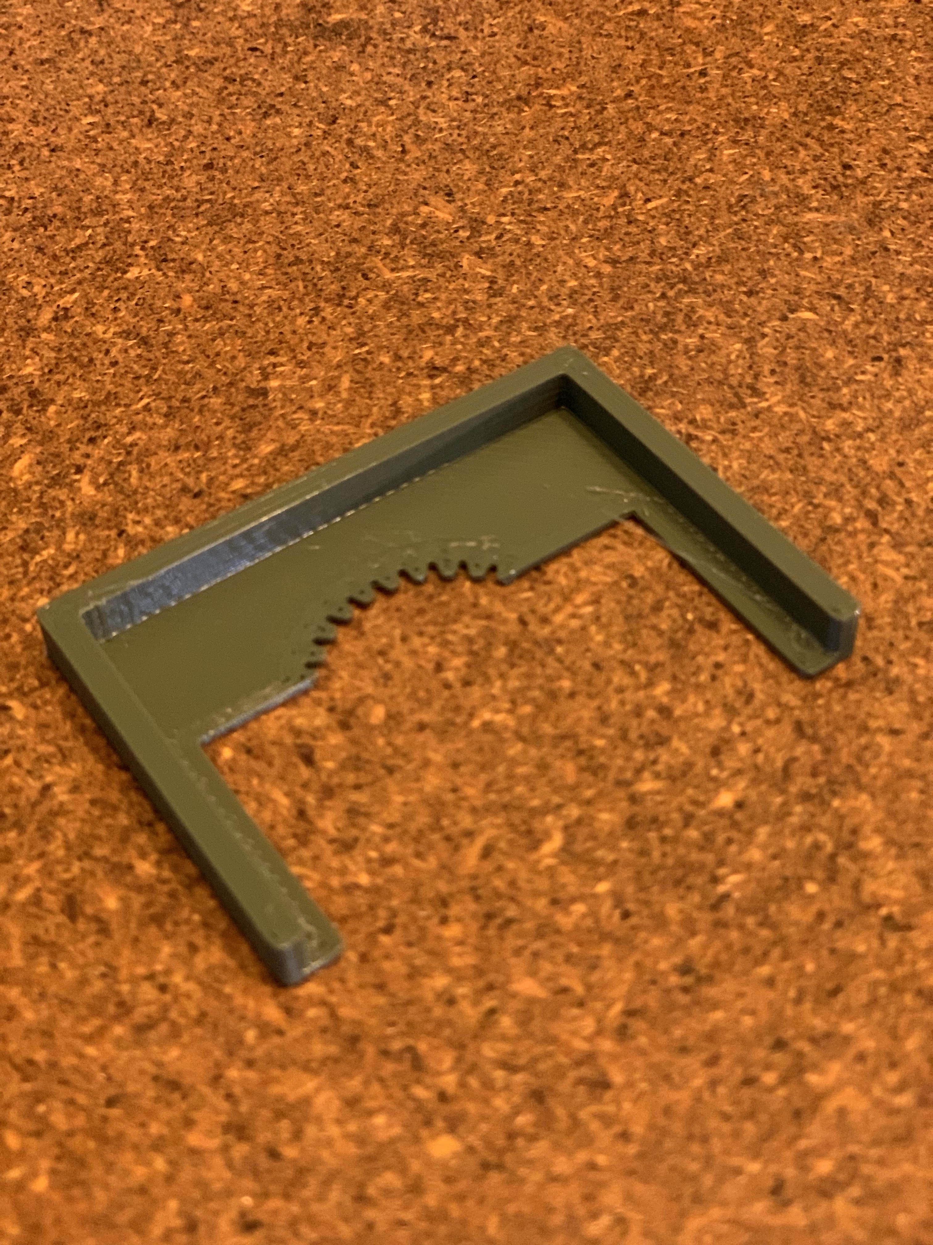 Bed leveling verification.
