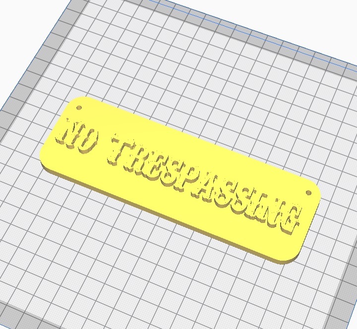 No trespassing sign — thumbnail 2