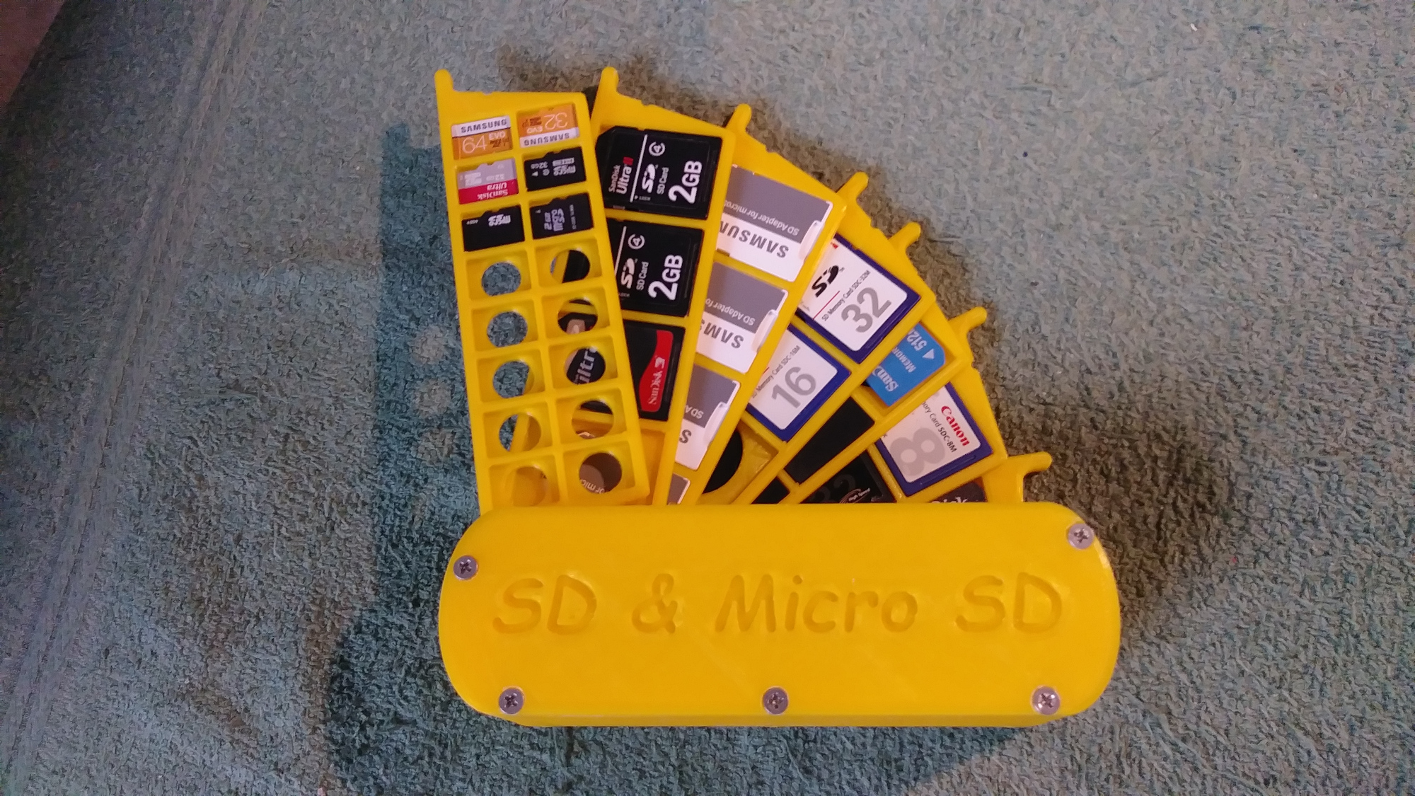 SD & Micro SD Card Holder
