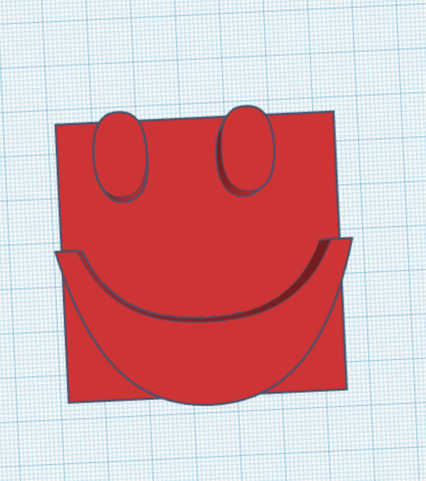 Smiley face stamp
