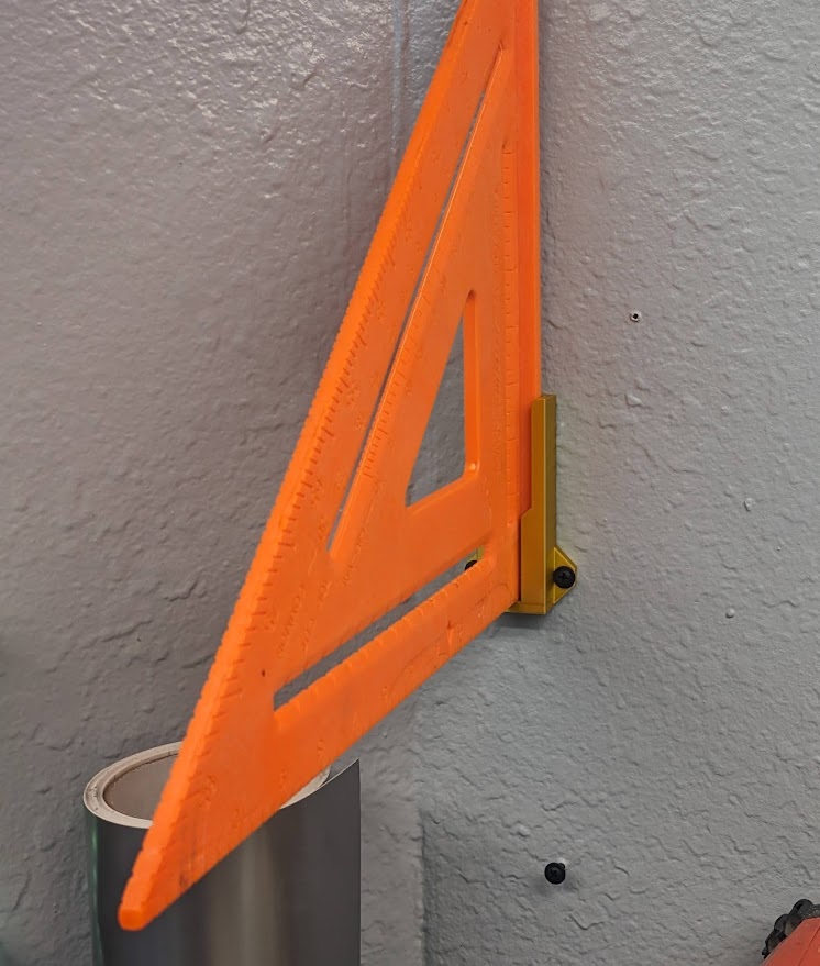 Miniatura 4 do modelo 3D Swanson Speed Square Wall Mount