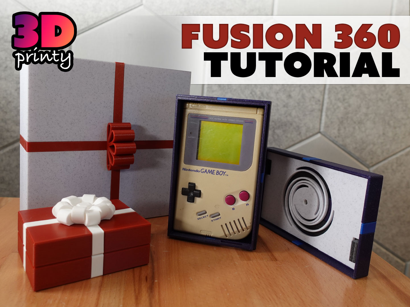 Twist Lock Present - Fusion 360 Tutorial