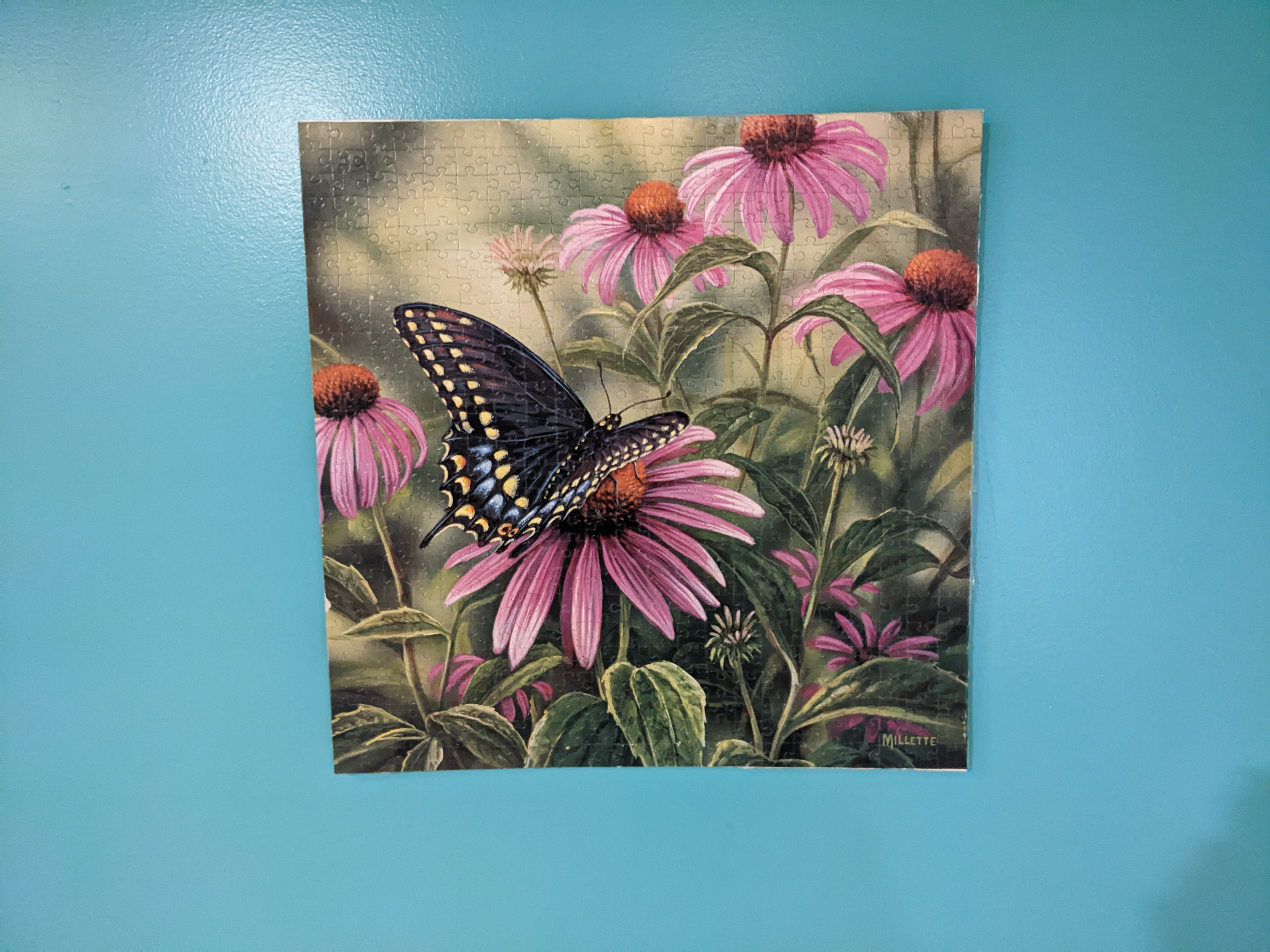 Miniatura 2 do modelo 3D Poster Board Wall Mount