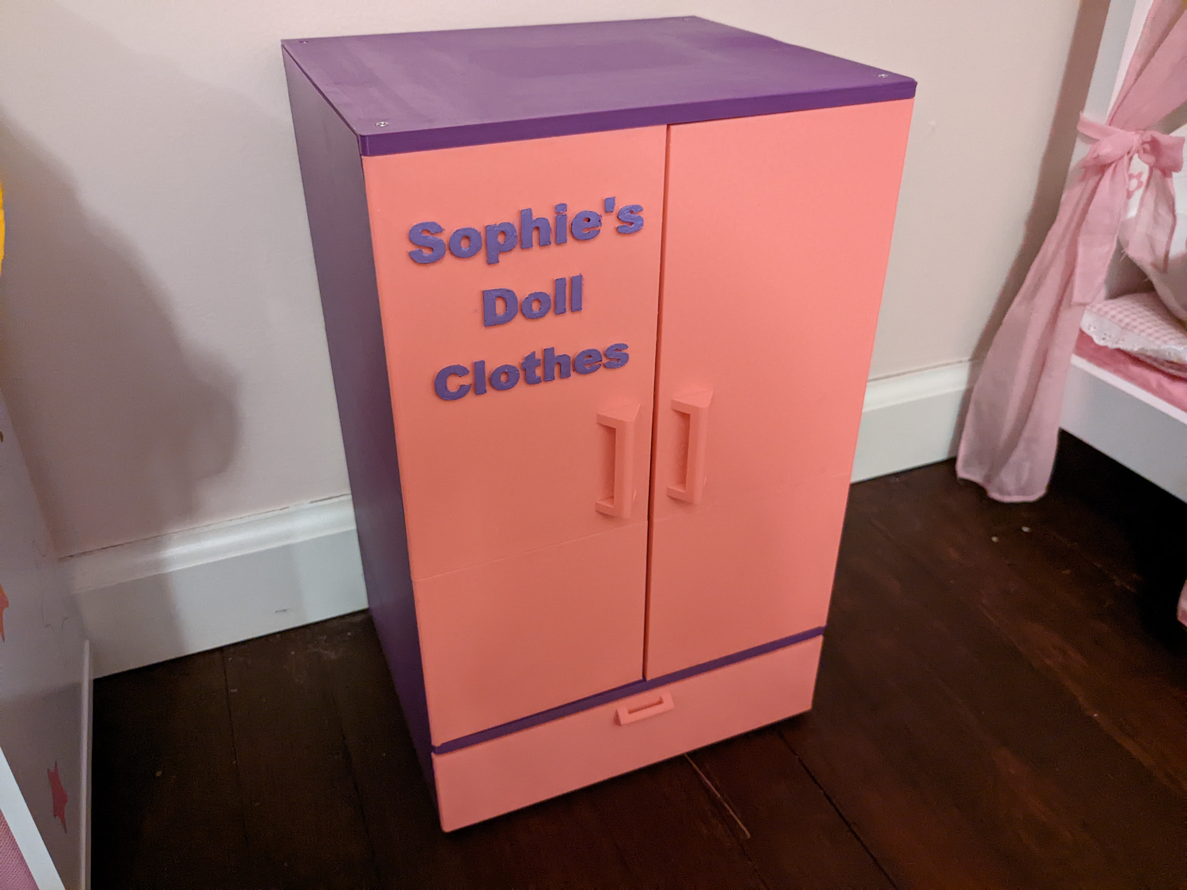 Easy Doll Clothing Storage Rack