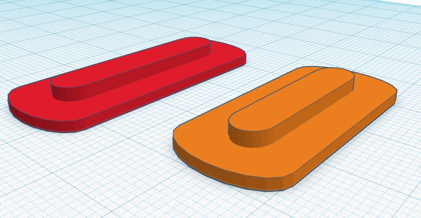 X and Y Tensioner belt covers for Voxelab Aquila X2