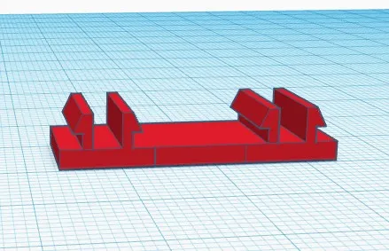 Extruded Aluminum Slot Double Rail base