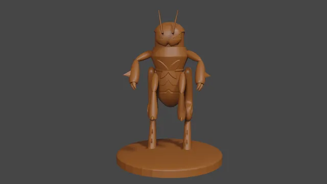 Pokemon inspired, Lokix , Tabletop DnD miniature