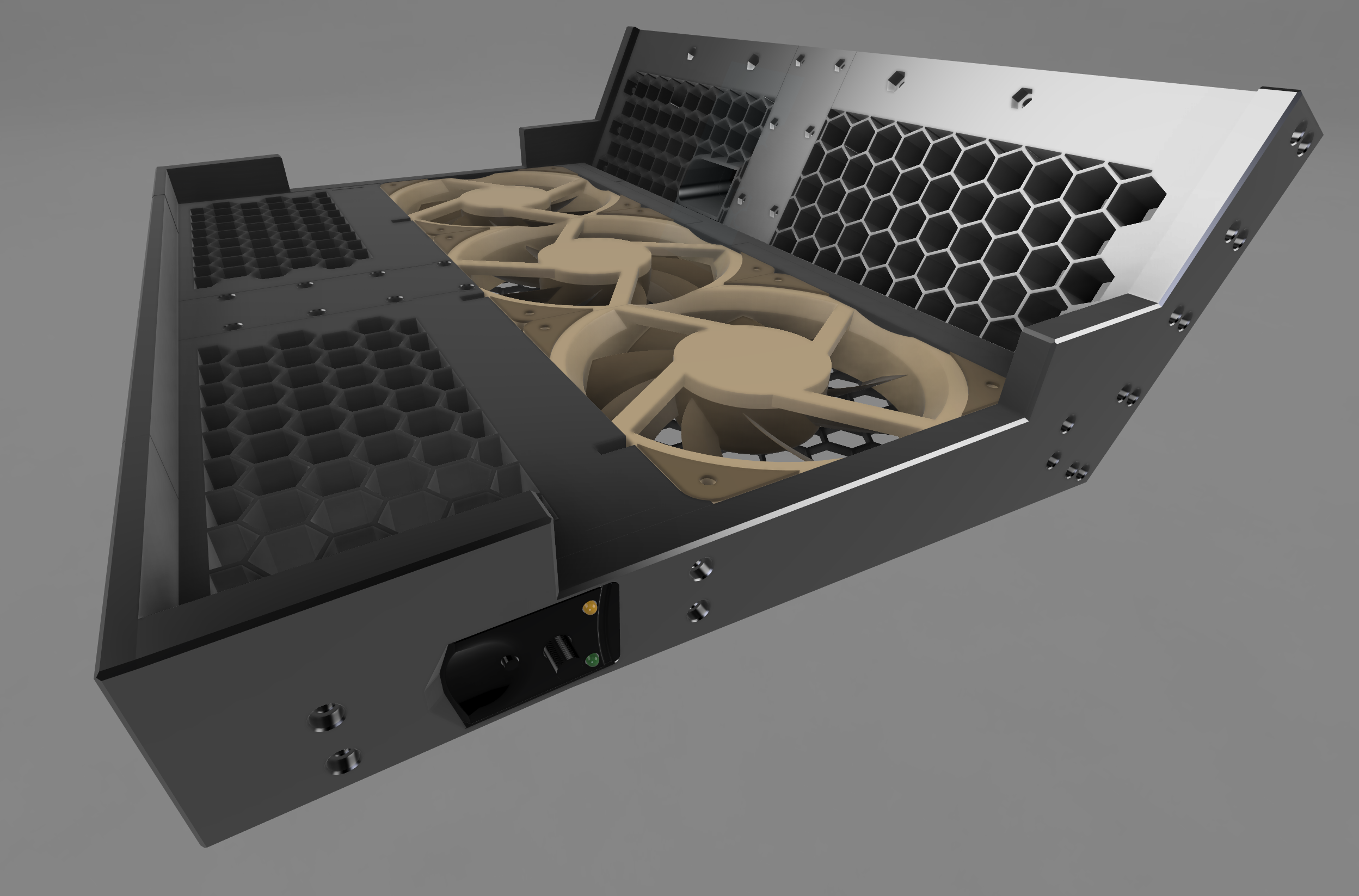 VESA-mounted Laptopstand by Tomson Design | Download free STL model ...