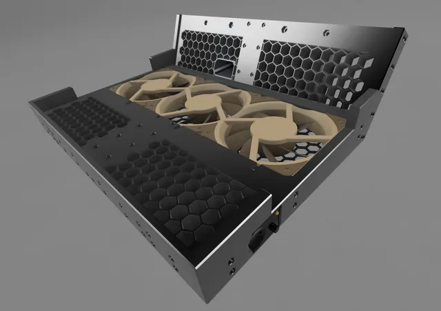 VESA-mounted Laptopstand