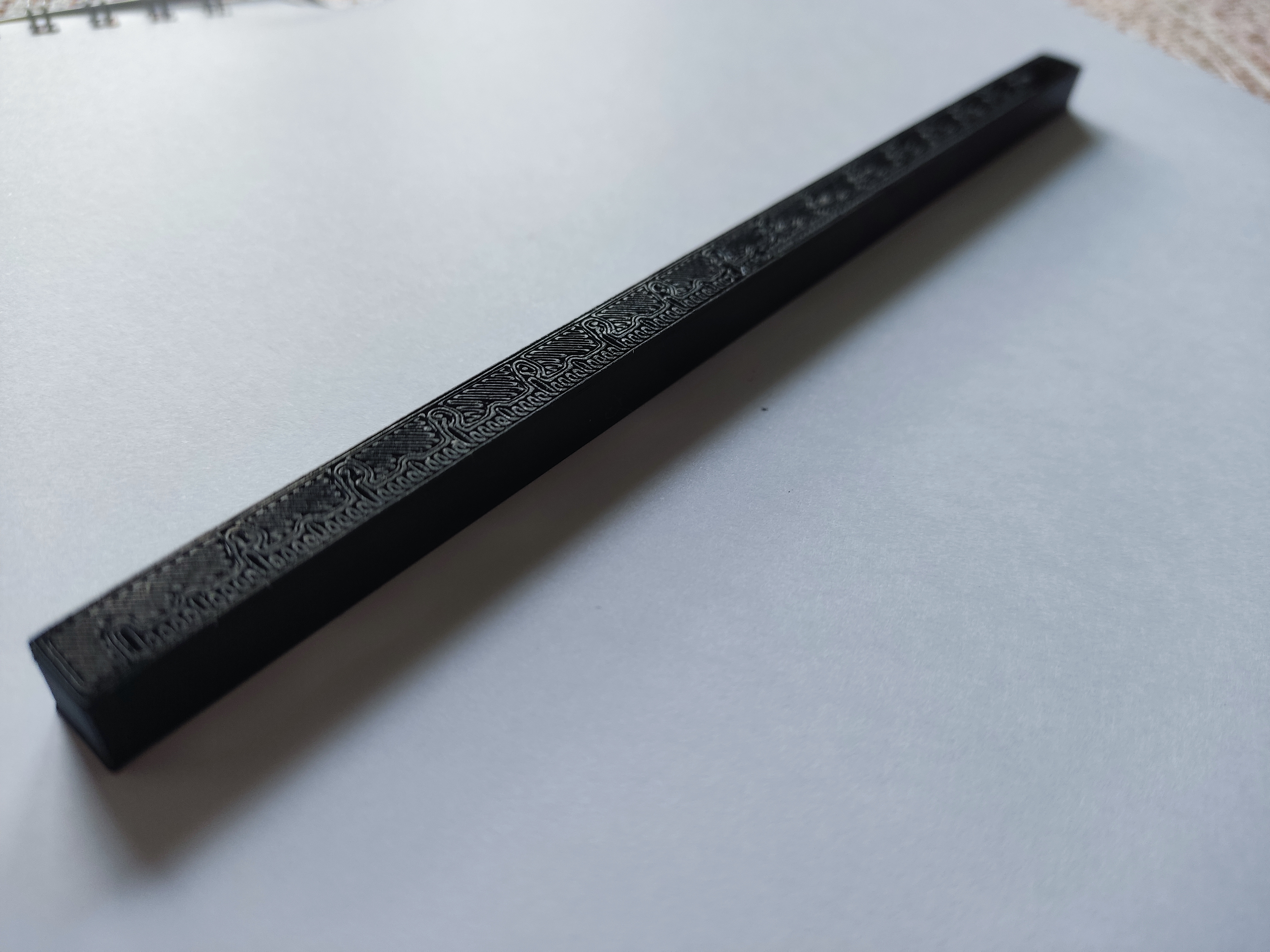 Ruler 15 cm to create lined Paper
