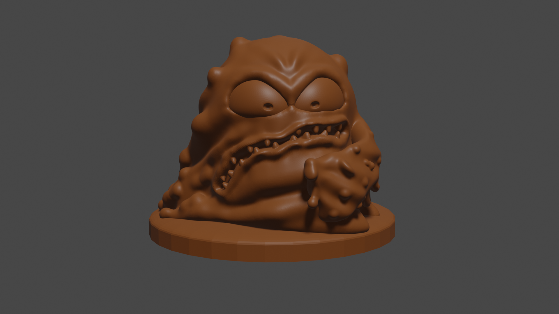 Final Fantasy inspired, Flan , Tabletop DnD miniature