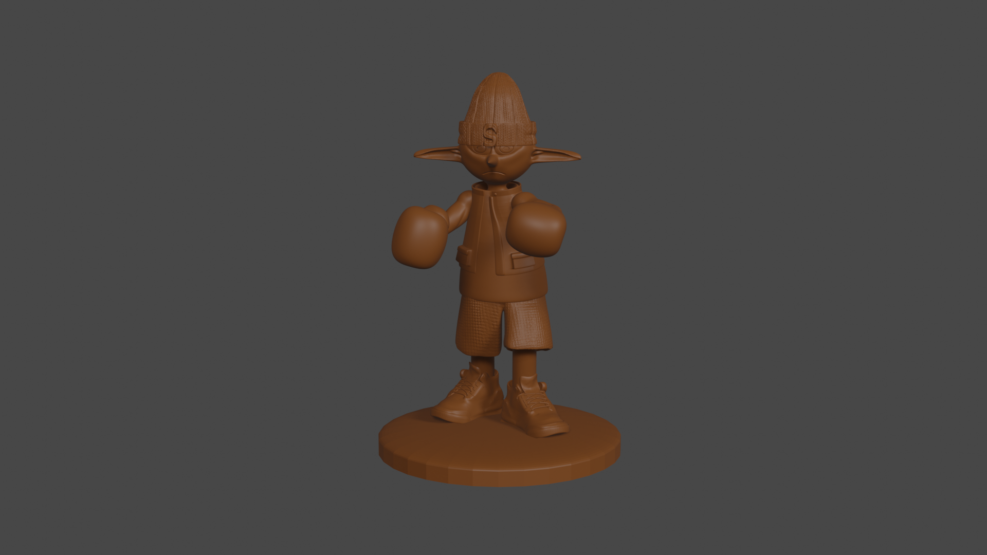 Final Fantasy 7 inspired, Goblin, Tabletop DnD miniature