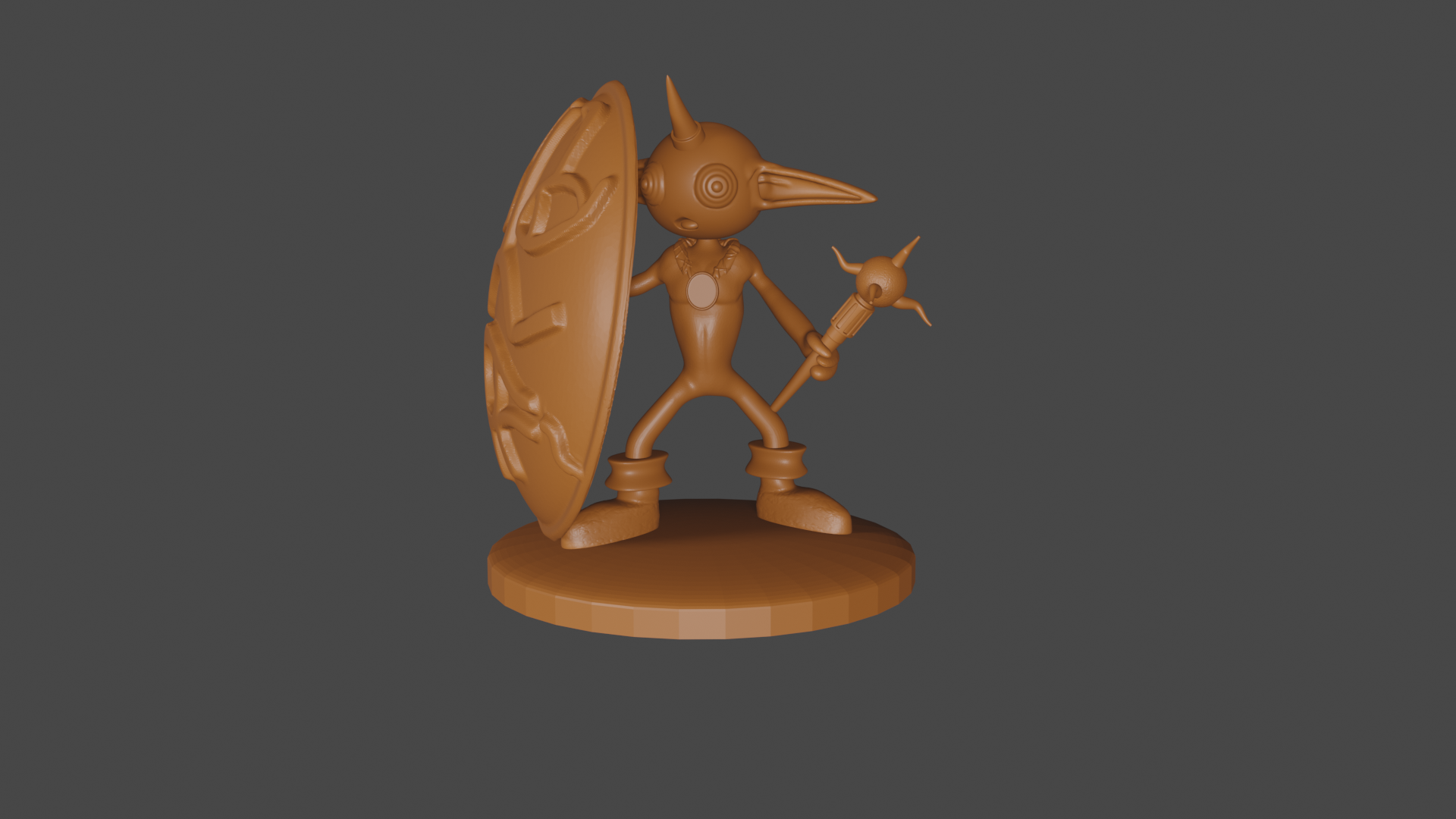 Final Fantasy 7 inspired, GrimGuard, Tabletop DnD miniature