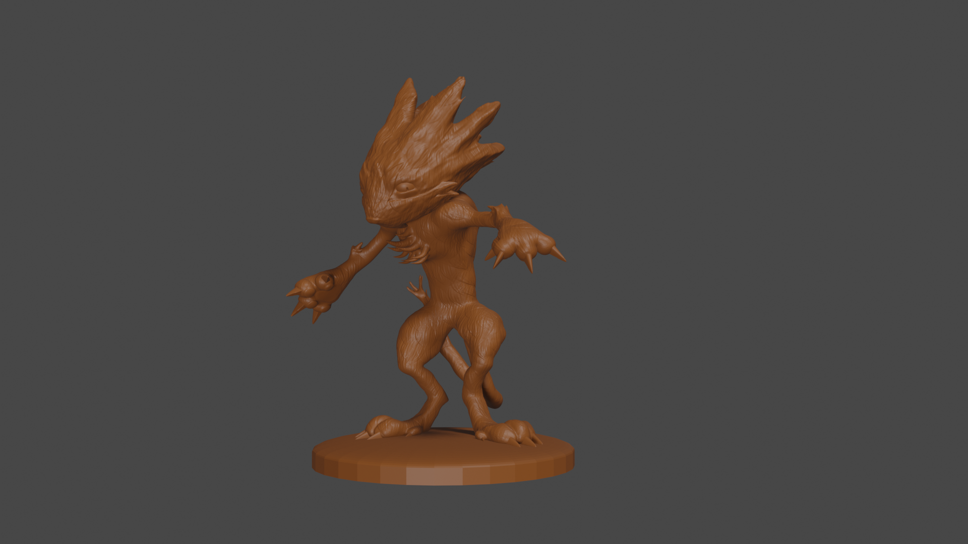 Final Fantasy 8 inspired, Moomba, Tabletop DnD miniature