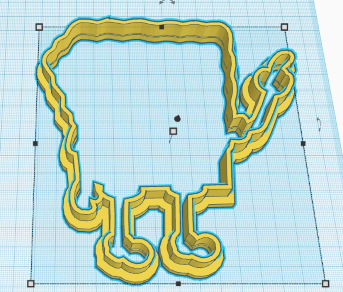Sponge Bob Cookie Cutter