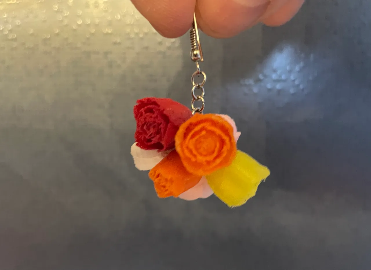 Aggregate 167+ quilling earrings rose latest