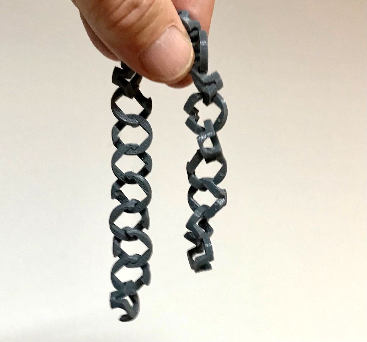 Directly printable chain / Cadena para imprimir directamente
