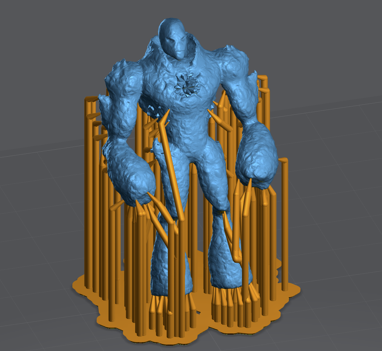 Gloomhaven Stone Golem (Resin pre-supported)