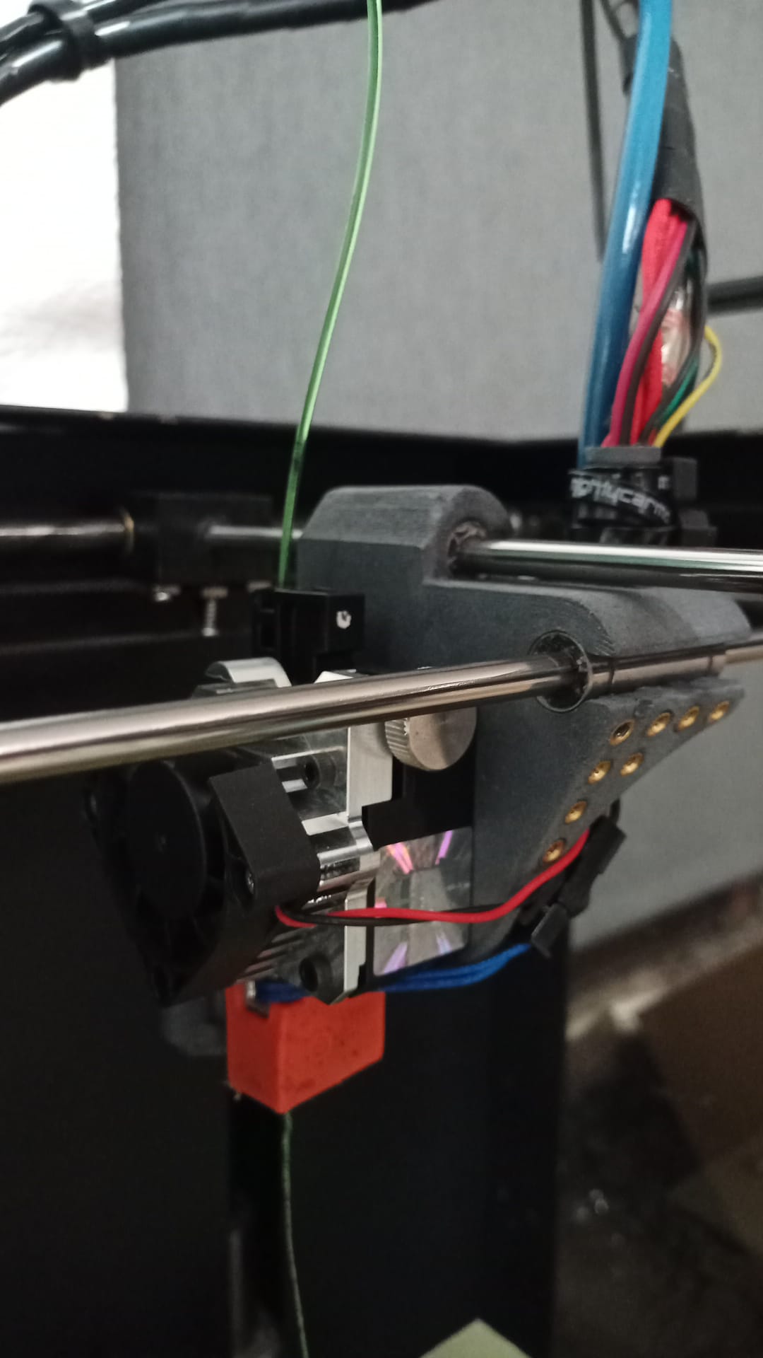 Mankati Full Scale XT E3D aero extruder mount