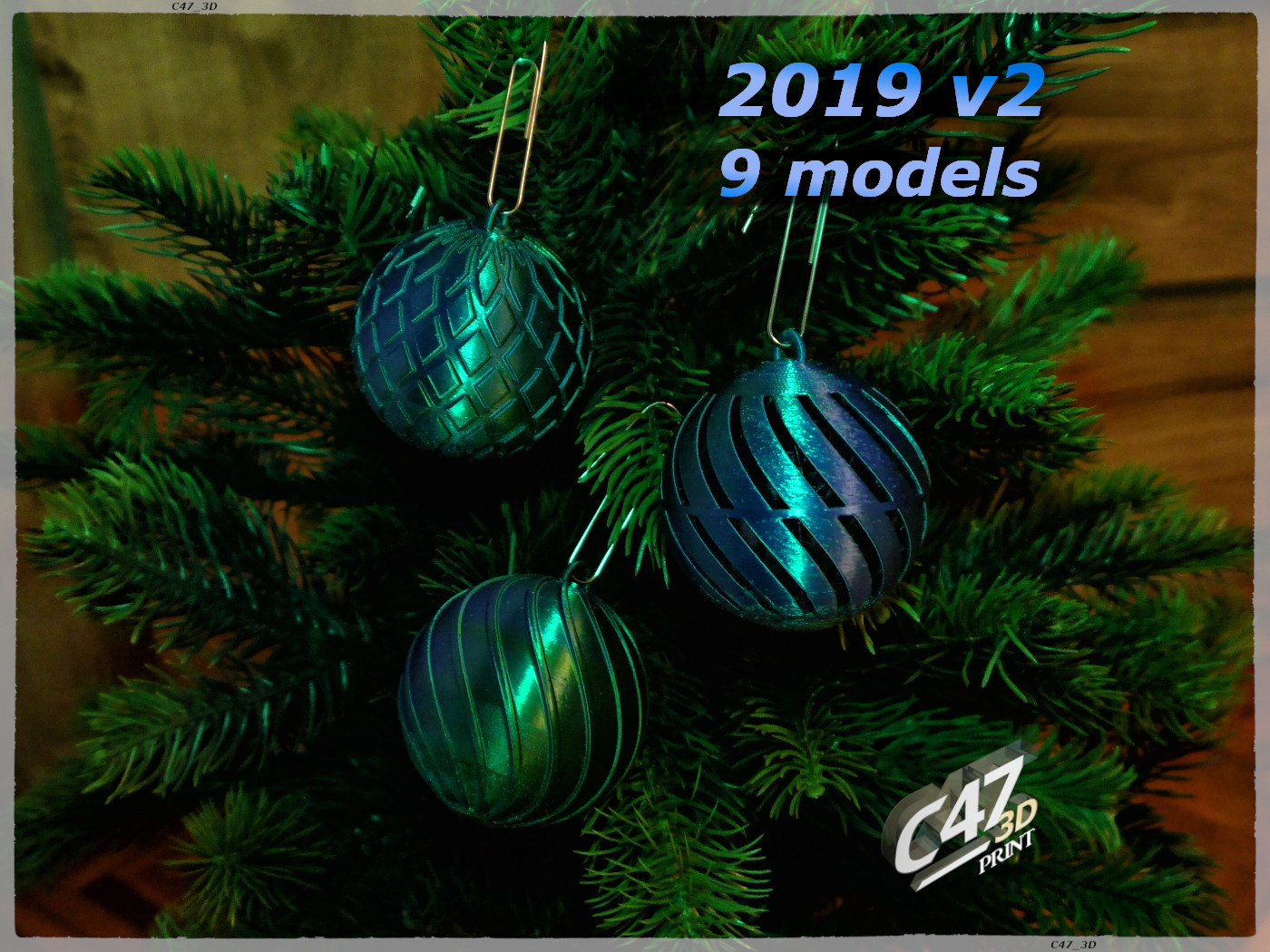 Baubles 2019 v2 by C47_3d Download free STL model