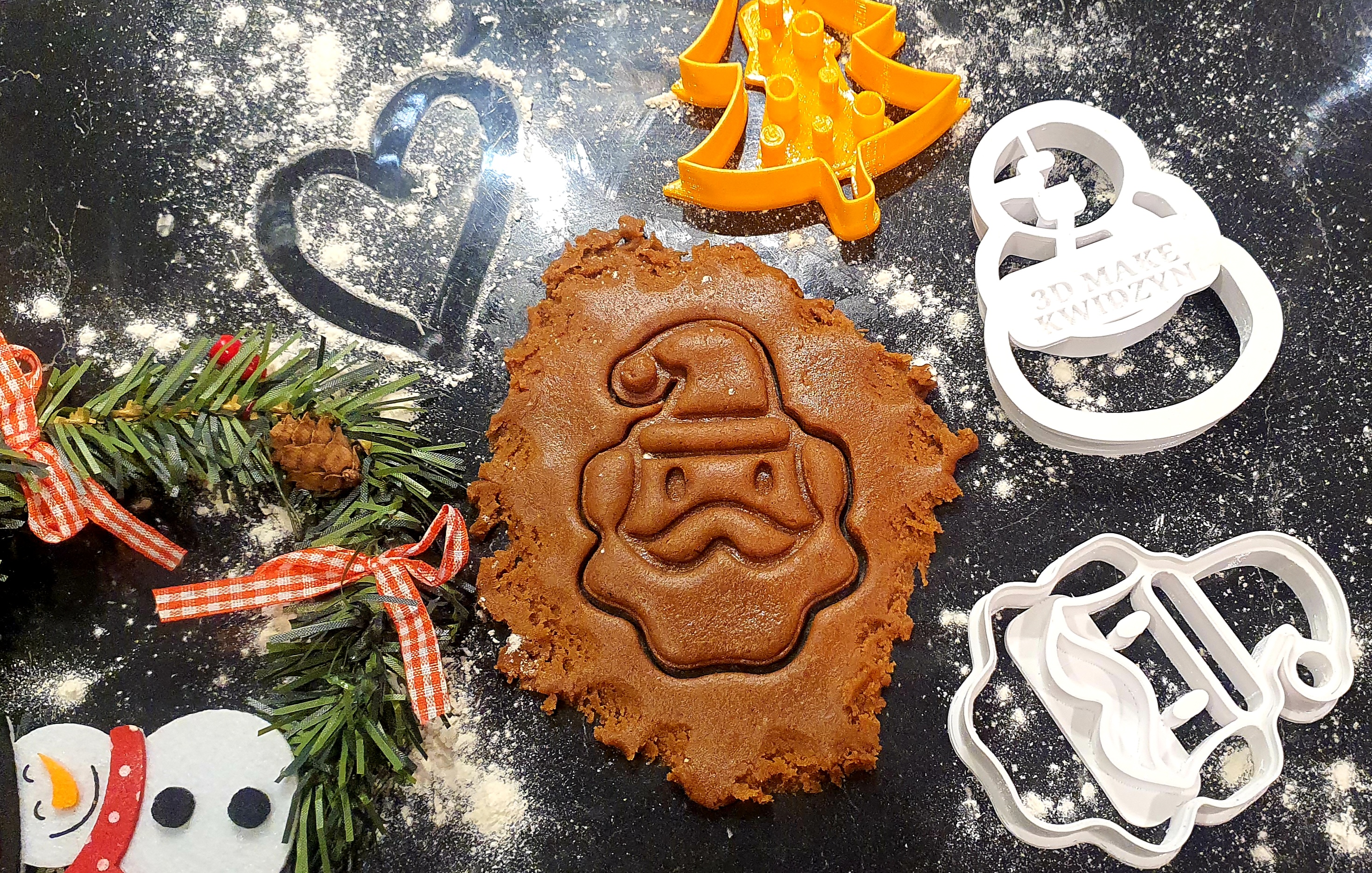 Santa Claus cookie cutter