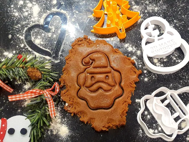Santa Claus cookie cutter