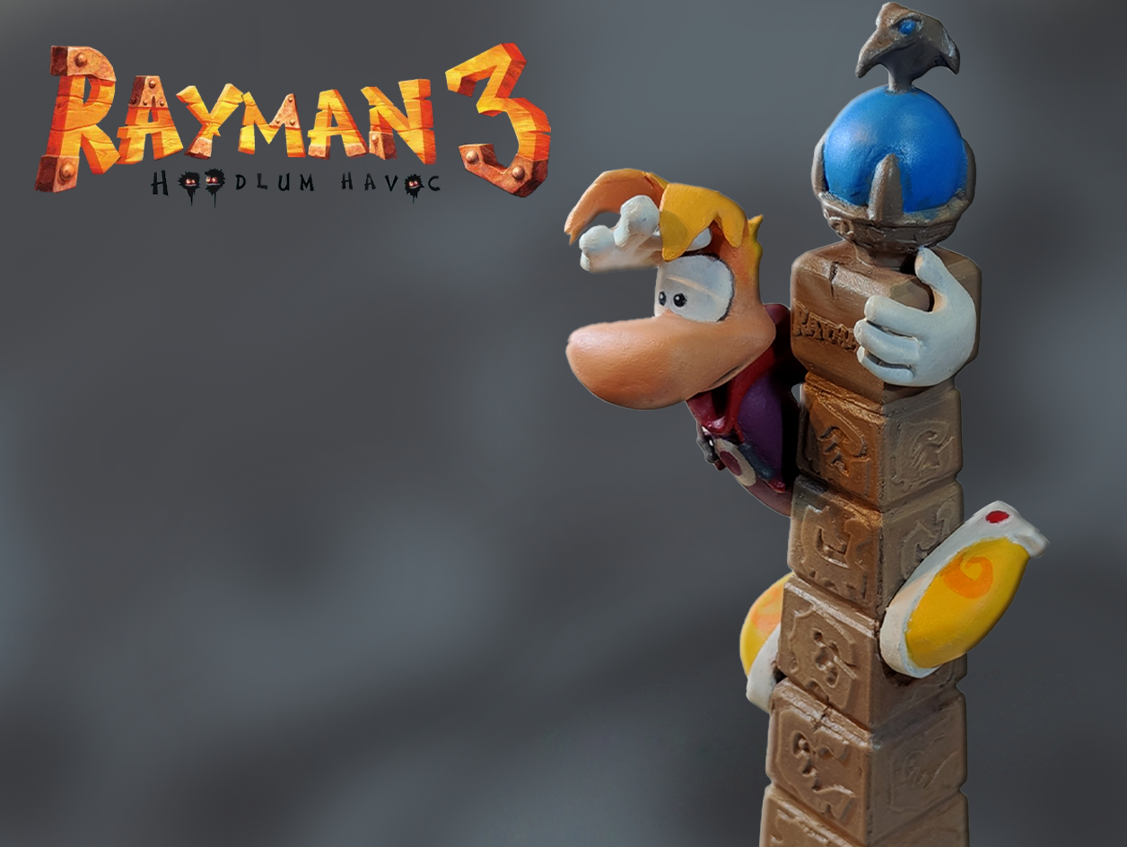 Rayman 3 Leptys Statue