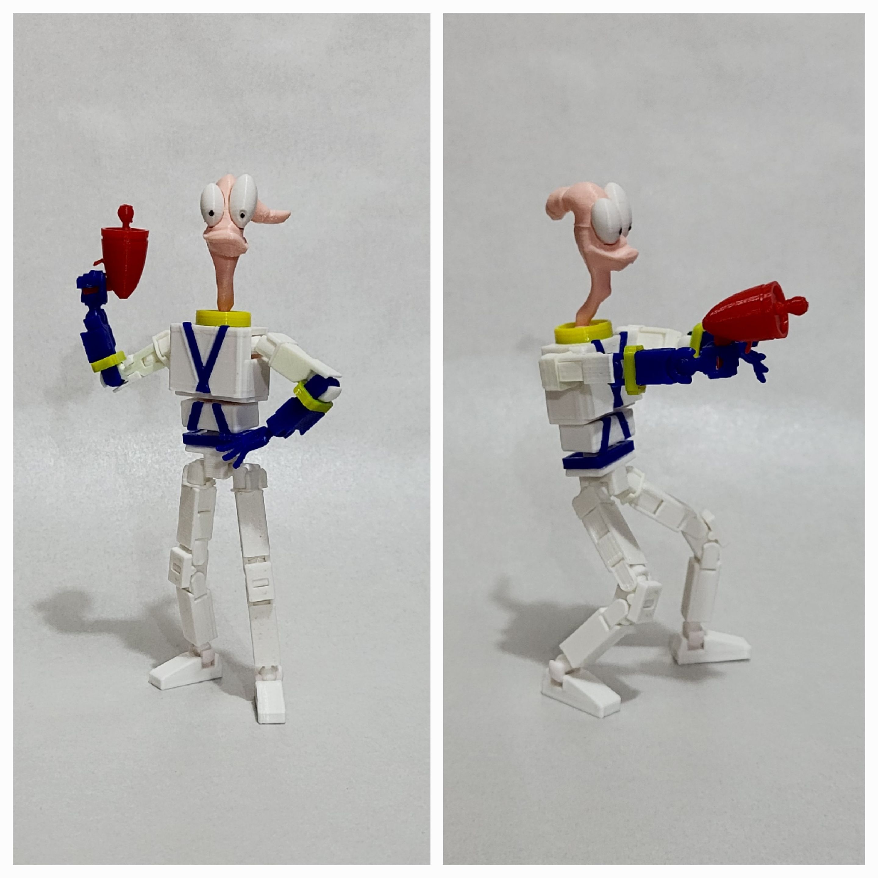 Lucky 13 skin: Earthworm Jim