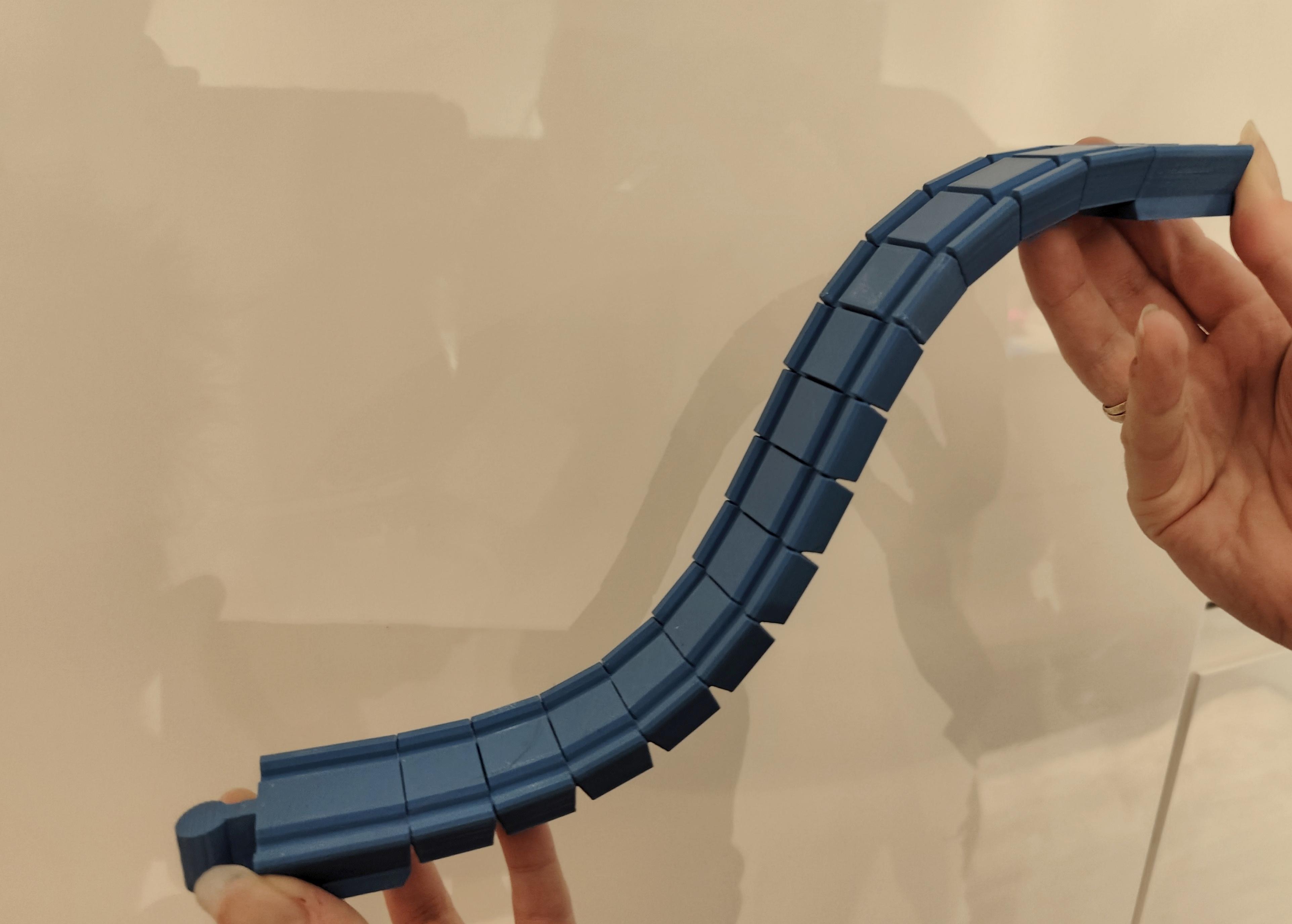 Flexible wooden train track (ikea Brio)duplo adapter flexible bridge, ramp