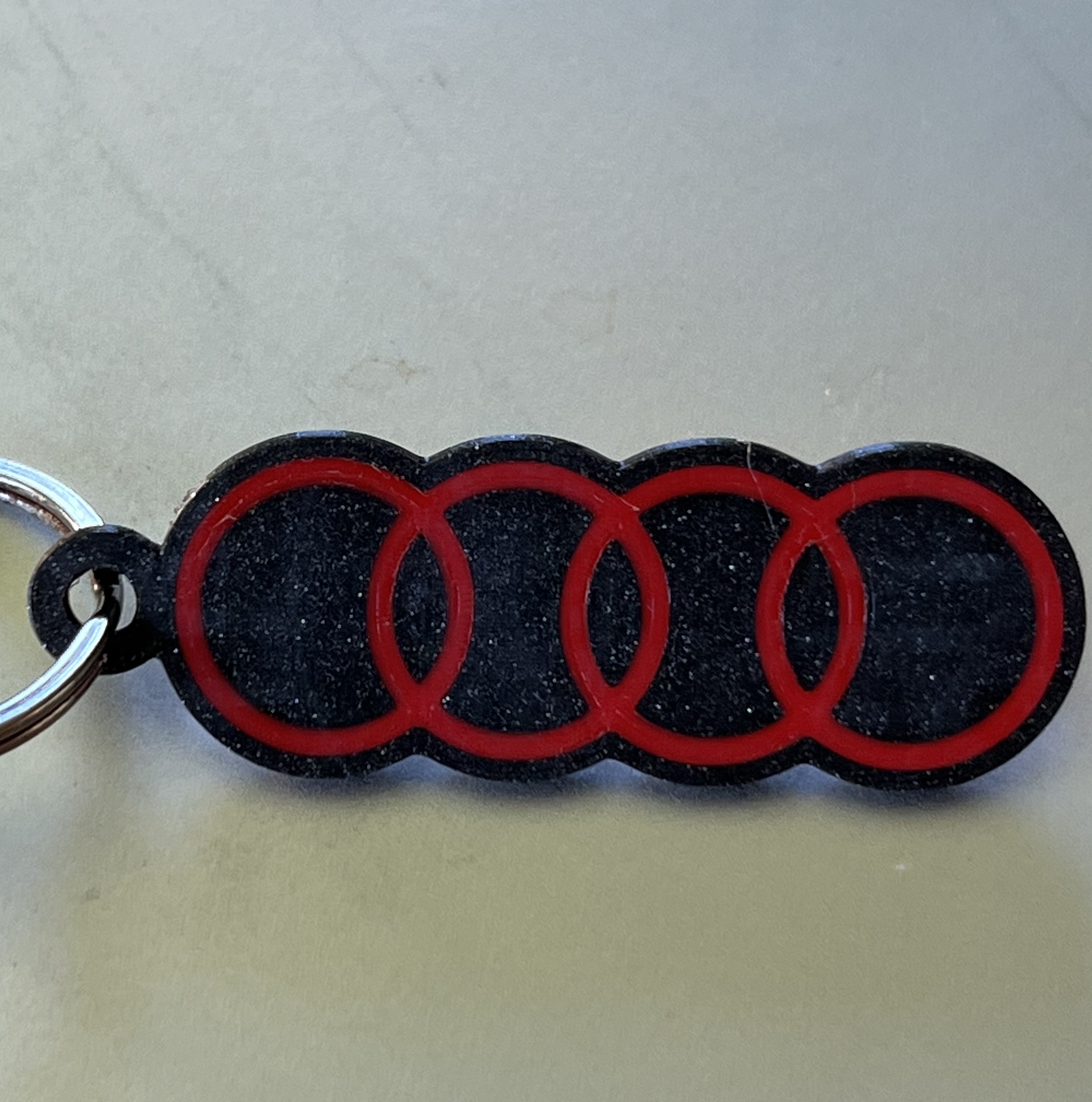 Audi keyring by Kevin Gallagher | Download free STL model | Printables.com
