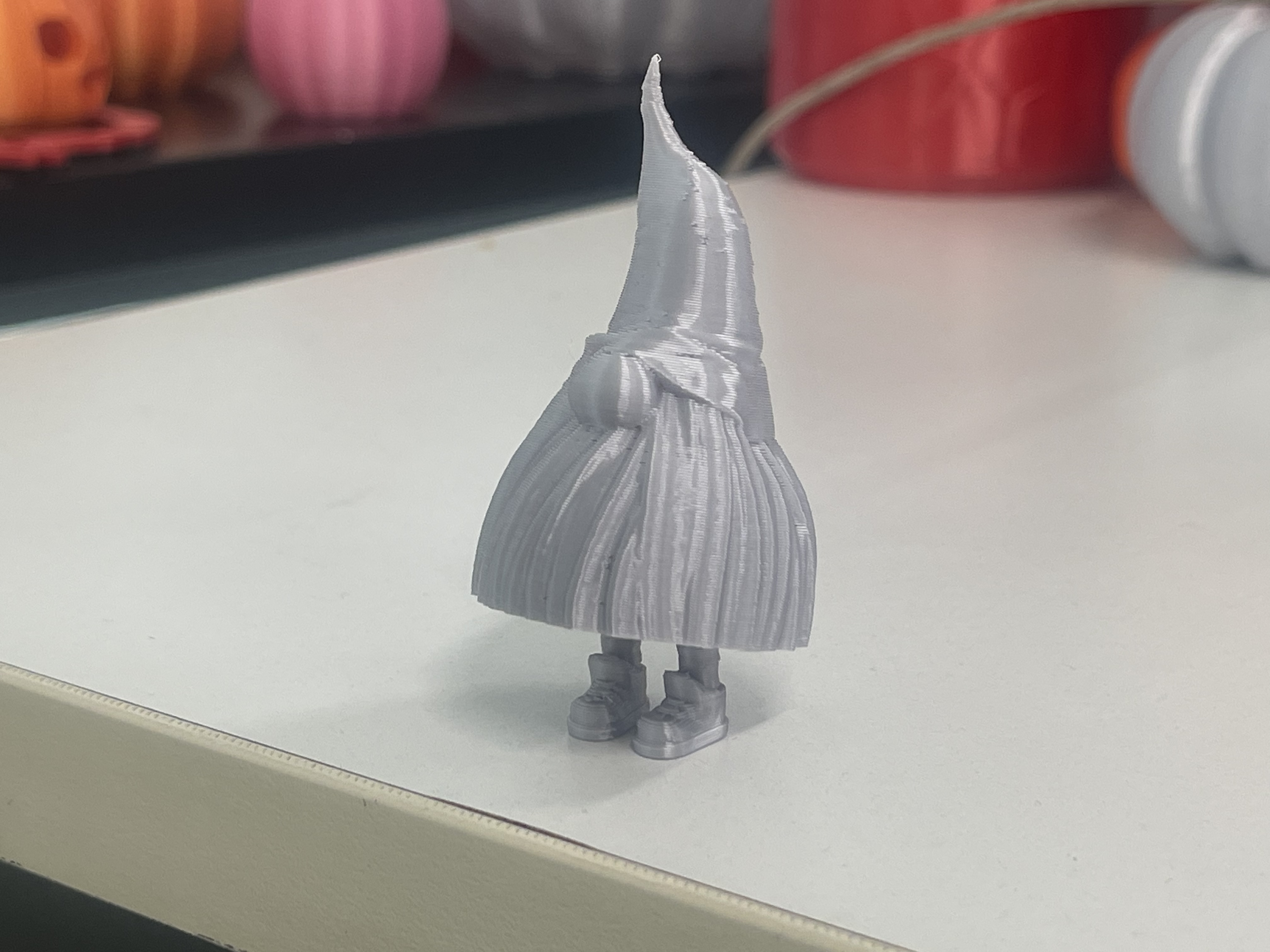 Gnome with shoes (print in place)