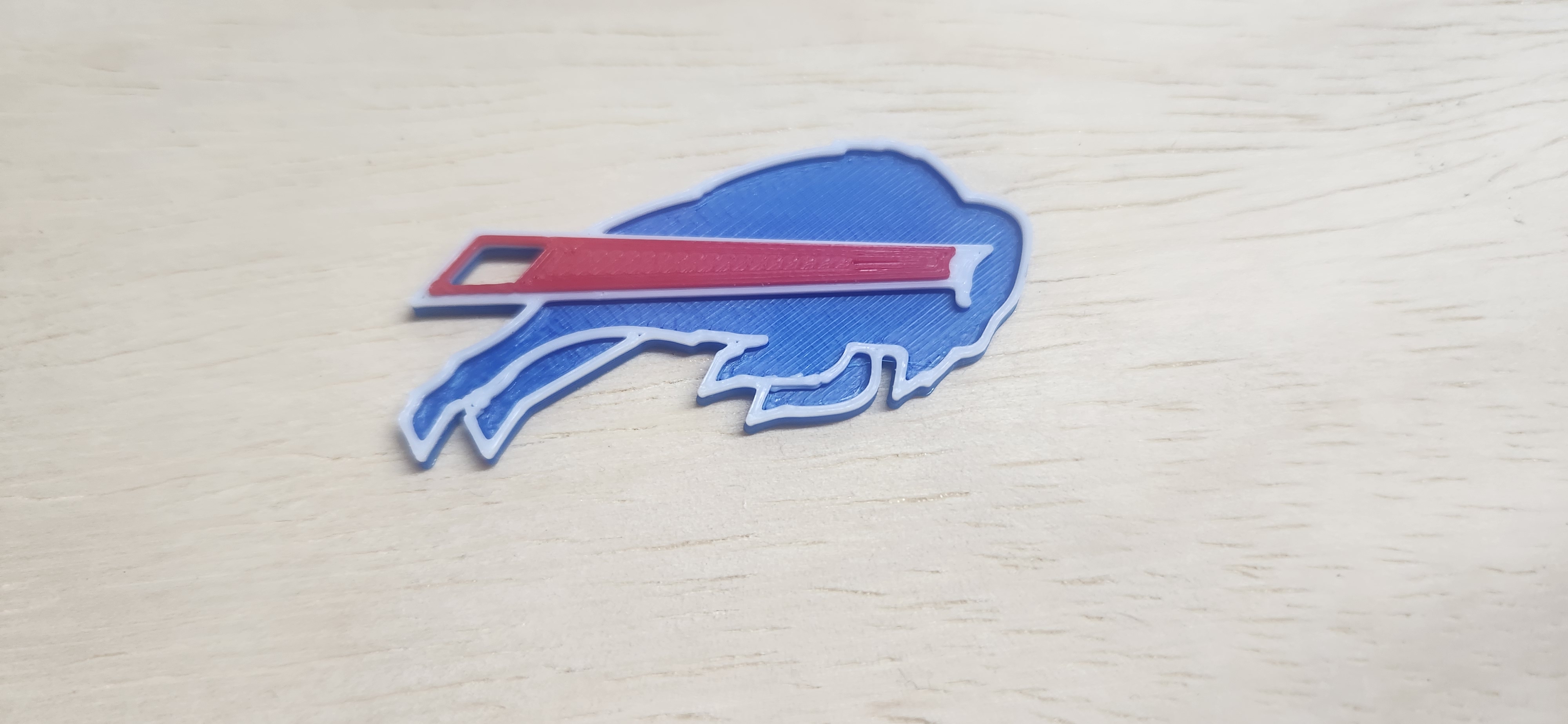 Buffalo Bill's Keychain (single extruder)