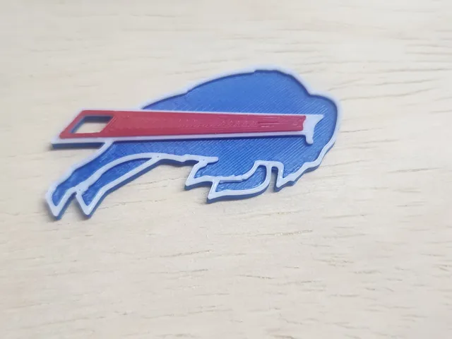 Buffalo Bill's Keychain (single extruder)
