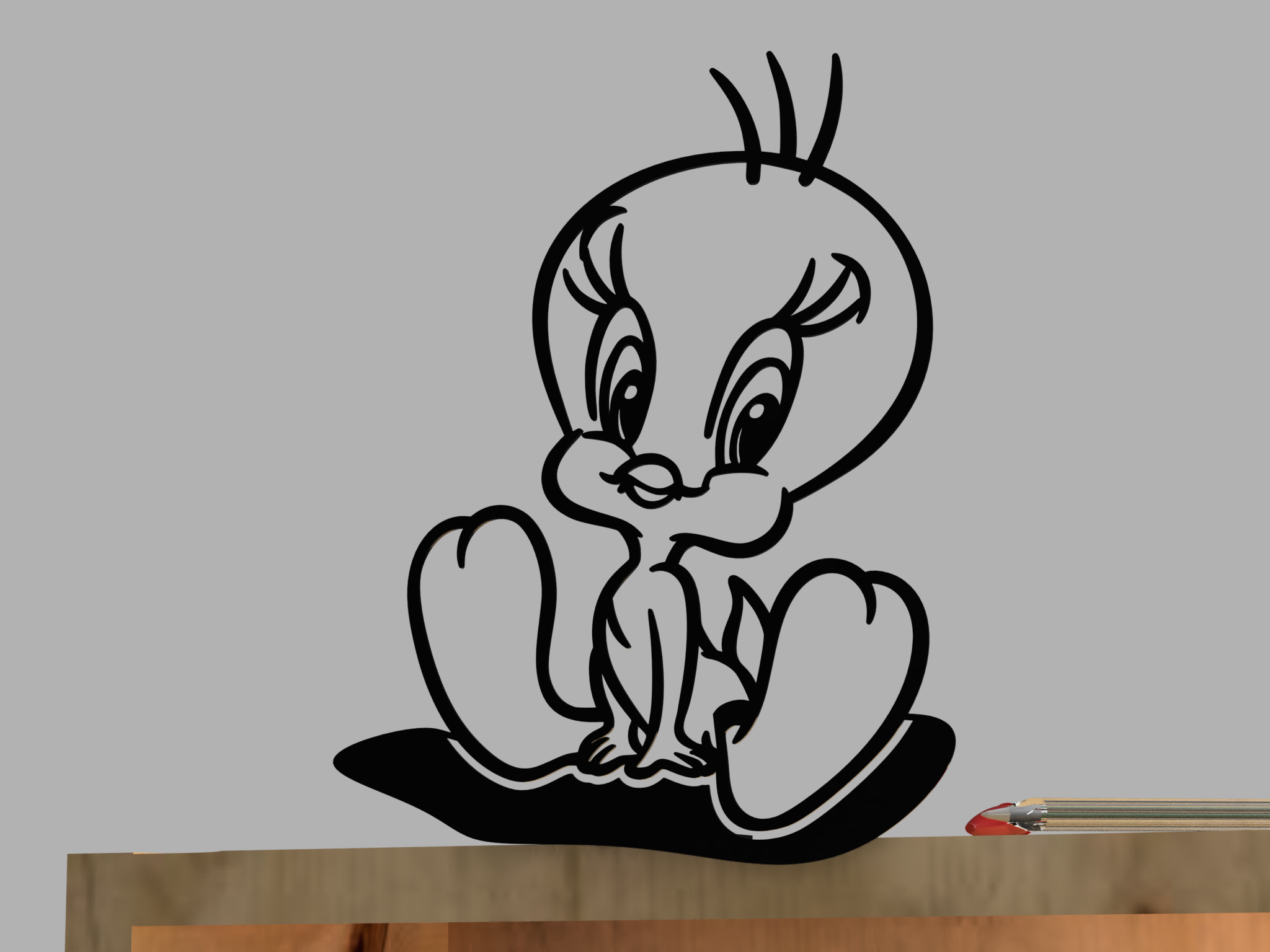 Tweety Bird sitting