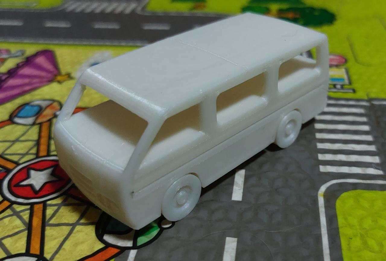 Hi-Ace Taxi ( Print In Place)